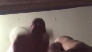 Under view of me wanking