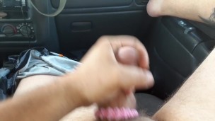 Lil public stroking 