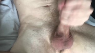 Intense solo fit guy masturbates so hot that leaves with spasms.Perfect cumshot and thick sperm load