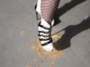 Crushing Food In My High Heels 3/16