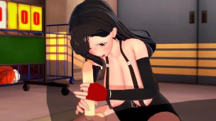 FINAL FANTASY 7 Tifa Lockhart awesome hentai show and creampie (3D HENTAI)