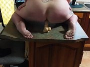 Big Ass Step Sister Caught Watching Porn and Riding Dildo 12/16