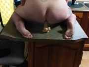 Big Ass Step Sister Caught Watching Porn and Riding Dildo 7/16