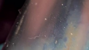 Pissing in a penis pump 2