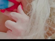 Popsicle sucking with a striptease!  8/16