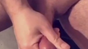 Jerking Off with Moaning Cumshot