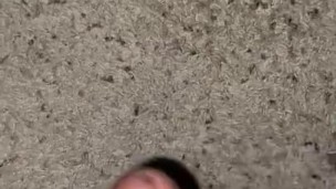 Chubby Guy Jerks Off Until He Cums