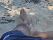 I'm on the beach in the shade 14/16