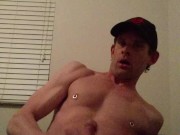 Huge Masterbating Cumshot