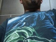 ALMOST CAUGHT - Jerking Off In The Mall Bathroom