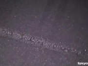 Fidanzata si masturba nel parcheggio pubblico davanti ai guardoni, la troia si esibisce si bagna ITA 2/16