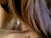 Amateur GF Sucks Big white cock  1/16