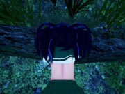 Kagome BLOWJOB in forest Inuyasha (3D Hentai) 16/16
