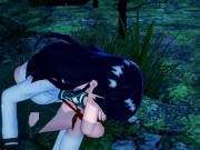 Kagome BLOWJOB in forest Inuyasha (3D Hentai) 3/16