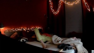 Waking up after being tied up makes me intense horny. Moaning jerking off until I come.