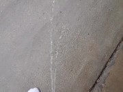 Pissing outsude in a summer shower 2/16