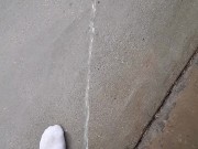 Pissing outsude in a summer shower 8/16