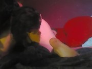 bouteille dans la chatte et éjaculation féminine BDSM 13/16