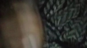 Outside jacking off in my robe 