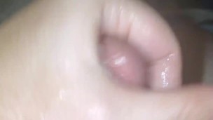 Bisexual thick dick boi jerks off to straight porn POV