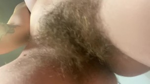 Amateur nude dancing with huge hairy bush