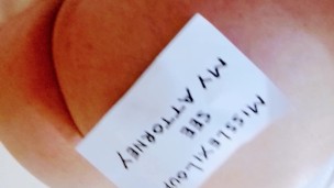 MissLexiLoup hot curvy ass female jerking off butthole fantasy Fall orgasms