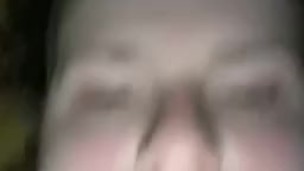 Licking my cum off my fingers 