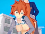 【エロゲーコイカツ！】僕のヒーローアカデミア 拳藤一佳3DCG巨乳アニメ動画(ヒロアカ)[Hentai Game Koikatsu! Itsuka Kendo(Anime 3DCG Video)] 13/16