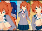 【エロゲーコイカツ！】僕のヒーローアカデミア 拳藤一佳3DCG巨乳アニメ動画(ヒロアカ)[Hentai Game Koikatsu! Itsuka Kendo(Anime 3DCG Video)] 15/16