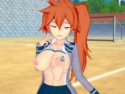 【エロゲーコイカツ！】僕のヒーローアカデミア 拳藤一佳3DCG巨乳アニメ動画(ヒロアカ)[Hentai Game Koikatsu! Itsuka Kendo(Anime 3DCG Video)] 2/16