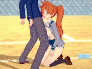 【エロゲーコイカツ！】僕のヒーローアカデミア 拳藤一佳3DCG巨乳アニメ動画(ヒロアカ)[Hentai Game Koikatsu! Itsuka Kendo(Anime 3DCG Video)] 6/16