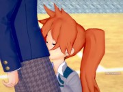 【エロゲーコイカツ！】僕のヒーローアカデミア 拳藤一佳3DCG巨乳アニメ動画(ヒロアカ)[Hentai Game Koikatsu! Itsuka Kendo(Anime 3DCG Video)] 7/16