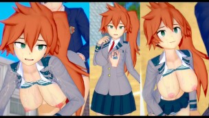 [Hentai Gra Koikatsu! ] Uprawiaj seks z Duże cycki My Hero Academia Itsuka Kendo.3DCG Erotycznewideo