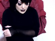 Goth Girl playing with her Dildo - Mavis cosplay 15/16