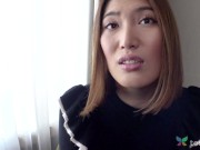 Hot nude sexy amateur from Japan gets naked to fuck in hotel in Japan - Pussy spread fucking 11/16