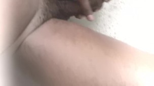 Big Black Dick in the bath tub