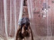 Tight pussy babe Razdery Noga stretching her legs 3/16