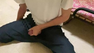 日本人素人男子が１時間射精我慢した結果、、