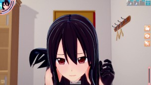 3D/Anime/Hentai. AKAME GA K*LL: Akame loses her Virginity and gets Creampied twice by a big Dick!!