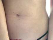 Trying on sexy red lingerie, masturbating alone for you - Luci's Secret 5/16