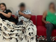 folla con su novio y yo viendo la pelicula de netflix 8/16