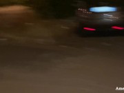 Car sex - Ameia si masturba in un parcheggio quando arriva un guardone che se lo fa succhiare 1/16