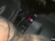 Car sex - Ameia si masturba in un parcheggio quando arriva un guardone che se lo fa succhiare 15/16