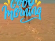 Naked Ass on Miami Beach