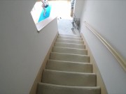 Sexy Naked School Girl Yoga and Stretching 1/16