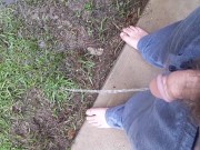 Pissing in the rain 14/16