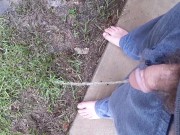 Pissing in the rain 4/16