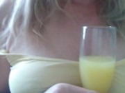 Let me drink it at brunch baby 