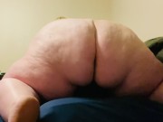 sexy SSBBW cums hard face grinding/smothering 9/16