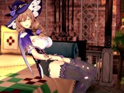 LISA BLOWJOB AND COWGIRL GENSHIN IMPACT (3D HENTAI) 1/16